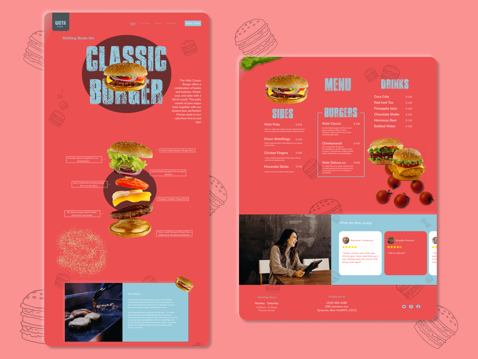 wotr burger parallax